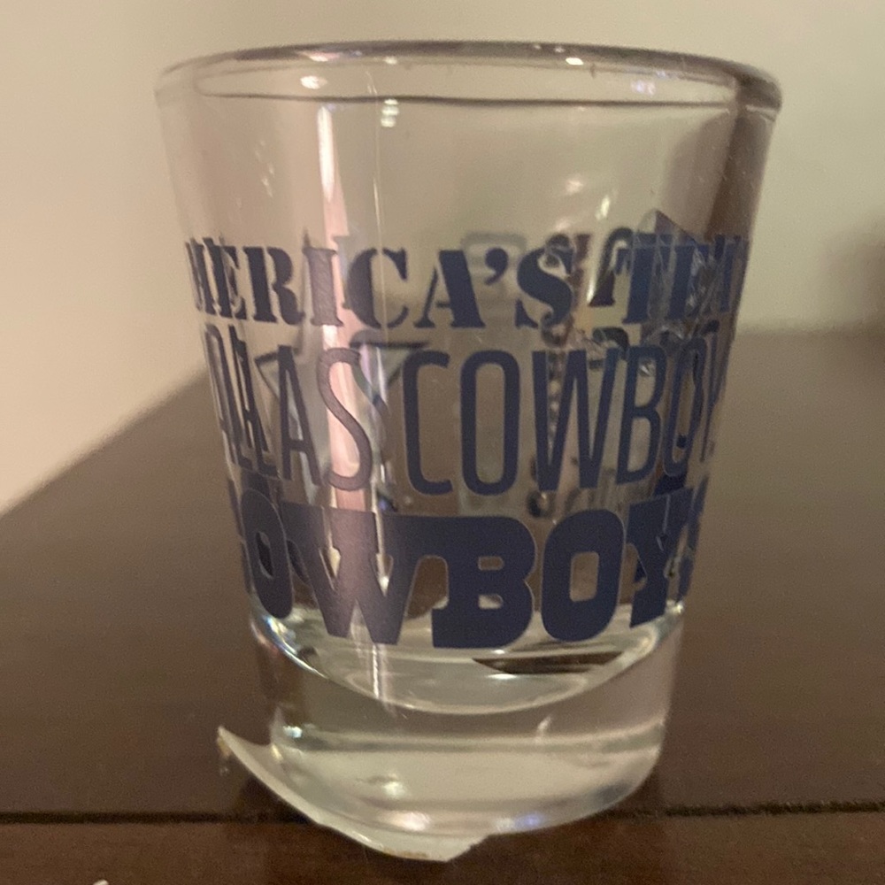 Brand New Dallas Cowboys Shot Glass